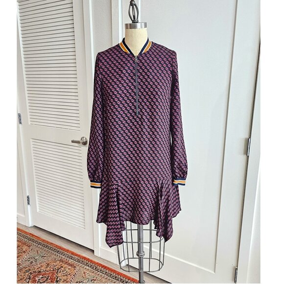 BCBGMAXAZRIA Peplum loose fit dress in size XXS - Picture 1 of 5